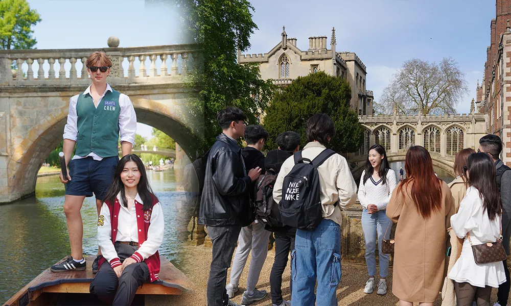 Cambridge Walking & Punting Tour Package